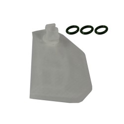 FILTRO COMBUSTIVEL BOMBA BIZ 110 16/24 ELITE 125 19/24 POP 110 16/24 PCX 150 14/15 MHX 4161